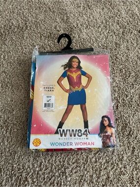 Rubie's DC Comics Wonder Woman Girl's Halloween Costume Size M 8-10
